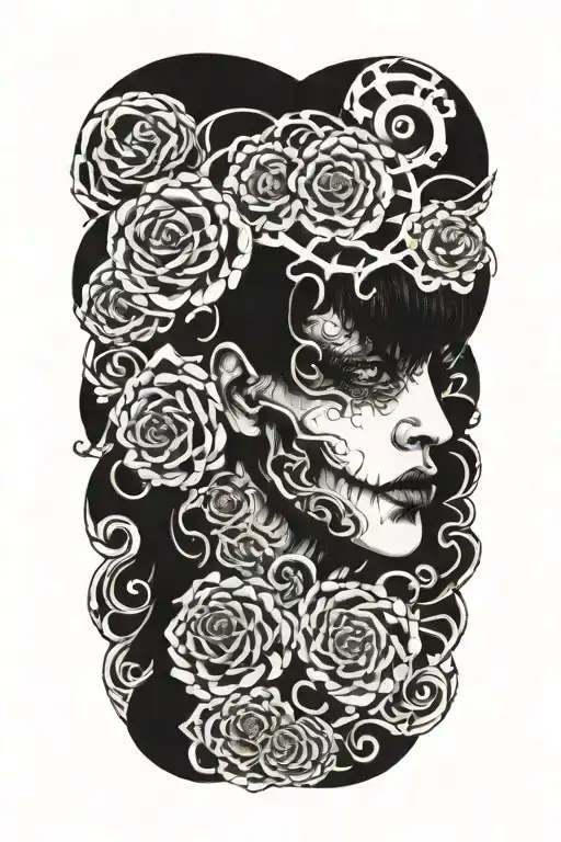 schizophrenia tattoo design idea