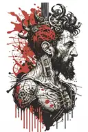 marcus aurelius and death tattoo design idea