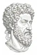 marcus aurelius tattoo design idea