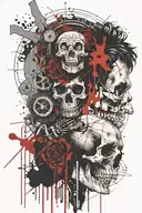 marcus aurelius memento mori tattoo design idea