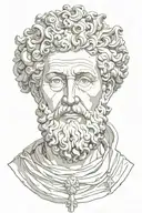 marcus aurelius tattoo design idea