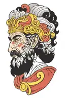 marcus aurelius tattoo design idea