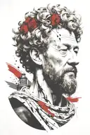 marcus aurelius tattoo design idea