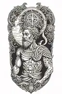 epictetus tattoo design idea