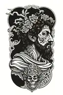 marcus aurelius and death tattoo design idea
