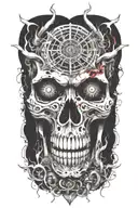 schizophrenia tattoo design idea