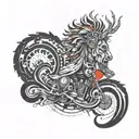 marcus aurelius tattoo design idea