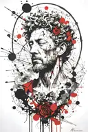 marcus aurelius tattoo design idea