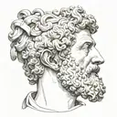 marcus aurelius tattoo design idea
