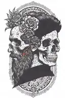 marcus aurelius memento mori tattoo design idea