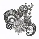 marcus aurelius tattoo design idea