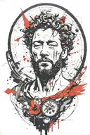 marcus aurelius tattoo design idea