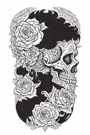 marcus aurelius memento mori tattoo design idea
