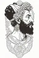 marcus aurelius tattoo design idea