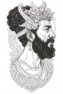 marcus aurelius tattoo design idea