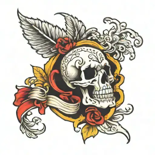 G59 Old English tattoo design idea