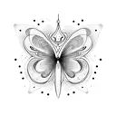 mariposa  tattoo design idea