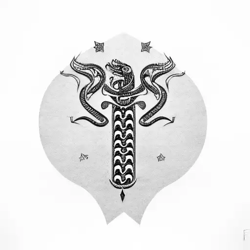 dont tread on me tattoo design idea