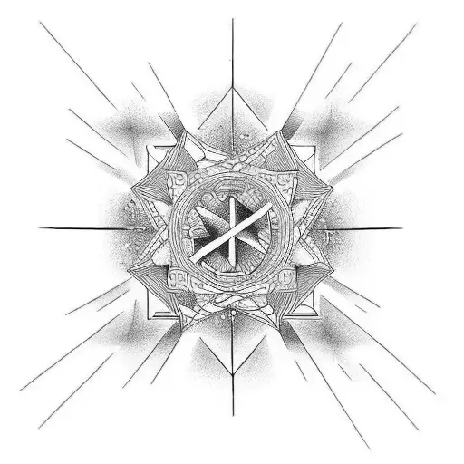 atheist tattoo design idea