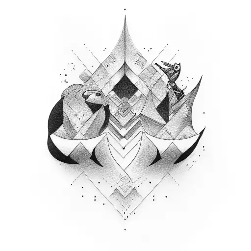equanimity tattoo design idea