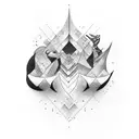 equanimity tattoo design idea