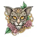 Name "Adi" tattoo design idea