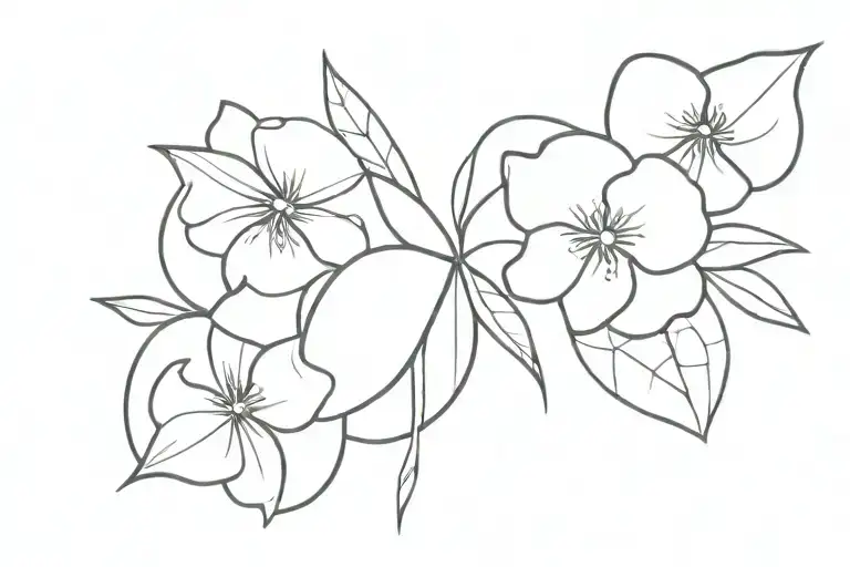name Alicia Pérez and tattoo design idea