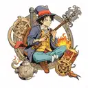 one piece, Doctor WHO, Harry Potter  tattoo design idea