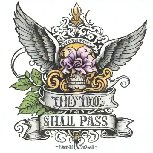 this too shall pass tattoo design idea