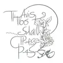 this too shall pass tattoo design idea
