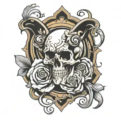 mind over matter tattoo design idea