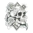 mind over matter tattoo design idea
