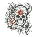 mind over matter tattoo design idea