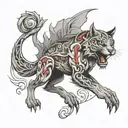 grey 59 tattoo design idea