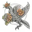 grey 59 tattoo design idea