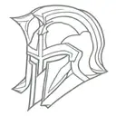 spartan helmet tattoo design idea