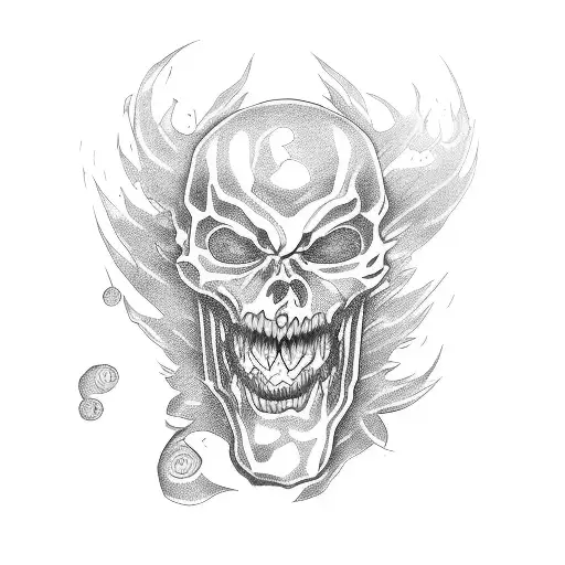 shinigami tattoo design idea
