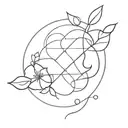 radical optimism tattoo design idea