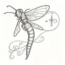 firefly tattoo design idea