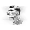 Thomas Shelby tattoo design idea