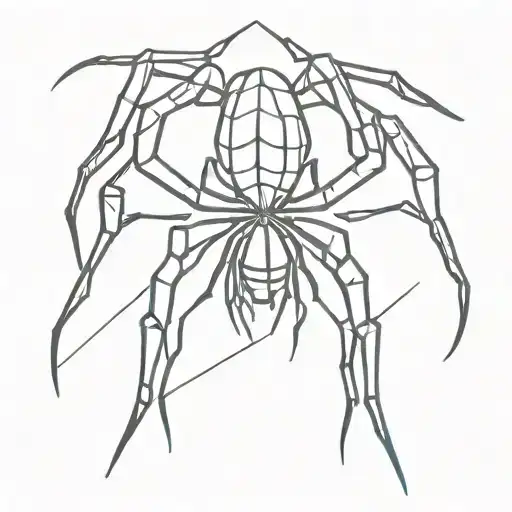 Make a spider, mixing the spiderman symbol from different spidermen tattoo design idea