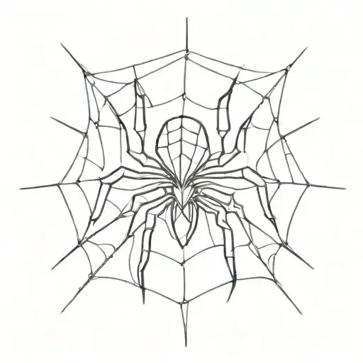 Make a spider, mixing the spiderman symbol from different spidermen tattoo design idea