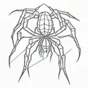 Make a spider, mixing the spiderman symbol from different spidermen tattoo design idea
