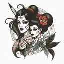 Steven And Karrie tattoo design idea