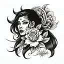 Steven And Karrie tattoo design idea