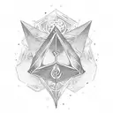 dnd dice sword  tattoo design idea