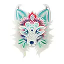 foxtail tattoo design idea