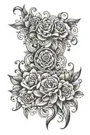 Daughter Name tattoo design idea