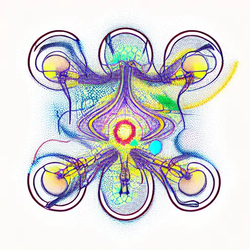 neural network tattoo design idea