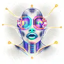 artificial intelligence  tattoo design idea
